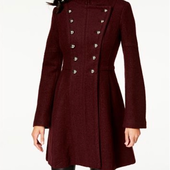 guess wine coat